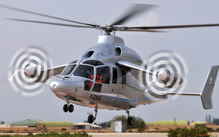 Helicopter camera flying air target - vector free wallpaper