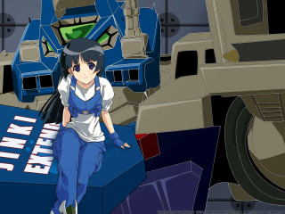 Ayako rokkaku anime character robot - a box free wallpaper