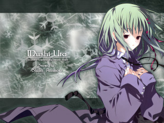 Chizuko yoshida anime gothic portrait 2 - a purple outfit free wallpaper