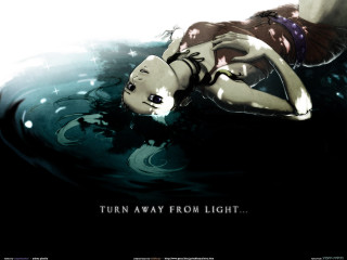 Floating woman water gothic ambient - ambient light free wallpaper