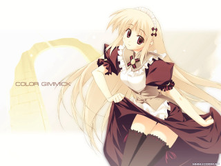 Girl dress longhair white bow - a girl in a dress free wallpaper