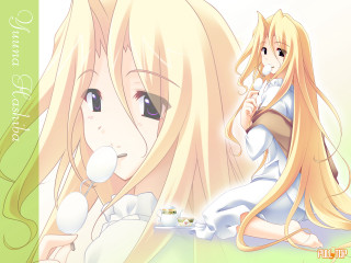 Girl blonde hair white dress - long blonde hair free wallpaper