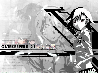 Anime girl blackwhite background netart - a white background free wallpaper