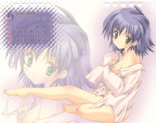 Calendar girl boy june ayako - a calendar free wallpaper