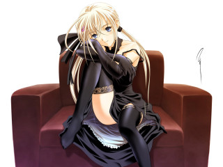 Chizuko yoshida gothic anime portrait - her body free wallpaper