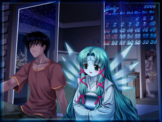 Man woman calendar blue angel - manga and anime 1 9 9 9 free wallpaper