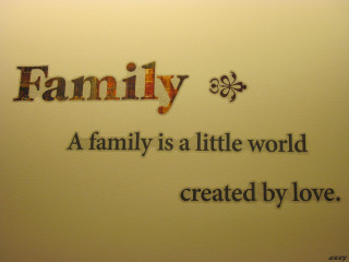 Family love wall folkart crossstitch - a family free wallpaper