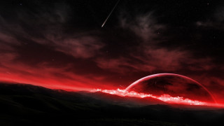 Red planet red sky shooting - shooting free wallpaper