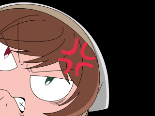 Cartoon bloody knife redmarker angry - a bloody face and a knife free wallpaper