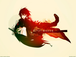 Woman sword bloodmaiden city gothic - free minimalism wallpaper