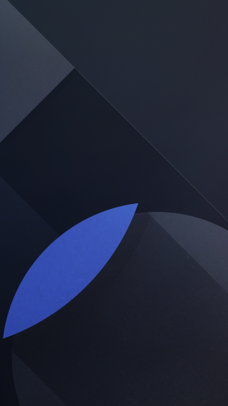 Black blue abstract circle bottom - circular free wallpaper for mobile
