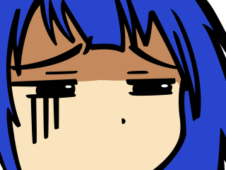 Sad bluehair girl yandere manga - gapmoe yandere grimdark free wallpaper for desktop