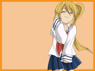 Anime girl sailor outfit ponytail - a girl in a sailor outfit free wallpaper