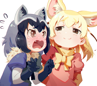 Anime characters mouths open holding 2 - free cats wallpaper for tablet