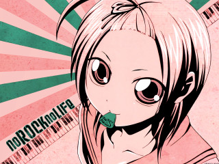 Girl green tag pink background - green background free wallpaper