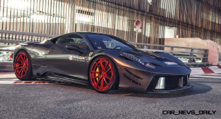 Black sports car red rims 10 - red rim free wallpaper