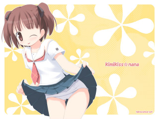 Girl skirt tie flower remodernism - a tie free wallpaper