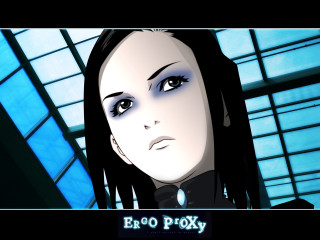 Black haired woman cyberpunk gothic - anime free wallpaper for desktop