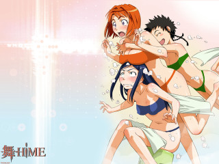 Anime girls bathing suits bikini - suit free wallpaper