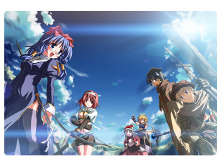 Anime characters sky clouds boys - anime key visual free wallpaper