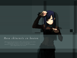 Chizuko yoshida black dress long - black background free wallpaper