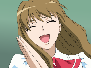 Woman long hair red tie 2 - a red tie free wallpaper