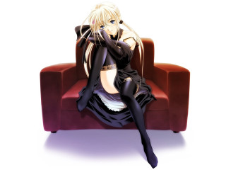 Chizuko yoshida anime gothic portrait - a couch free wallpaper