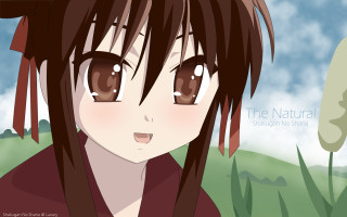Anime girl brown eyes long - brown eye free wallpaper