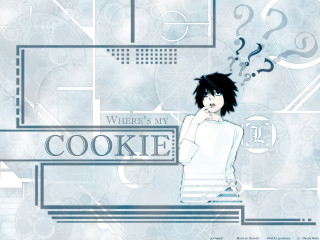 Black hair white shirt blue - a cookie free wallpaper for desktop