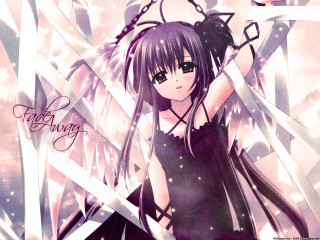 Long haired girl sword starry - long hair and a sword free wallpaper