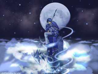 Clouds dragon sword anime night - him free wallpaper for desktop