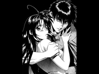 Anime hugging couple bw manga - a couple of anime characters free wallpaper