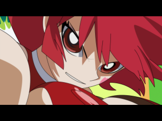 Red haired girl sad big - her face and chest free wallpaper