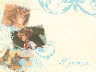 Anime couple blue swirl vanitas - a picture frame free wallpaper for desktop