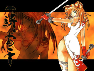 Woman sword demon anime china - a sword and a demon free wallpaper