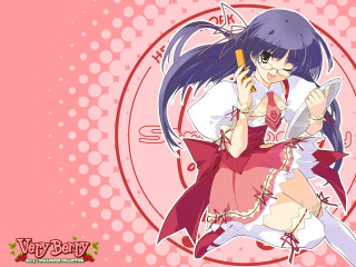 Ayako rokkaku girl dress tie - her phone screen free wallpaper