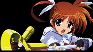 Anime girl ponytail bat magical - anime free wallpaper