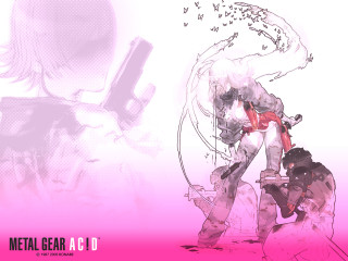 Woman man cellphone weapon pink - ashley wood free wallpaper
