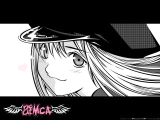 Girl hat heart anime manga - anime style free wallpaper for desktop