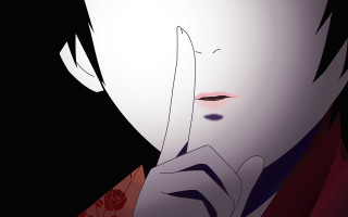 Man red shirt red tie - his ear free wallpaper