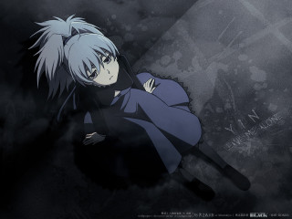 Anime whitehair bluecoat darkbackground officialart - a blue coat free wallpaper