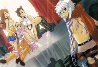 Anime characters red curtain animal - a red curtain free wallpaper