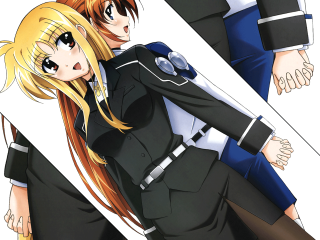 Anime couple military uniform hand - uniform free wallpaper