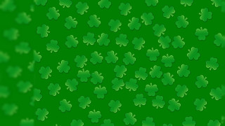 Green background shamrocks pattern image - aquirax uno free wallpaper