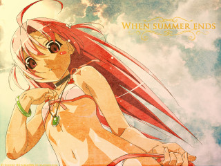 Redhair girl sky cloud sun - cloud and a sun free wallpaper