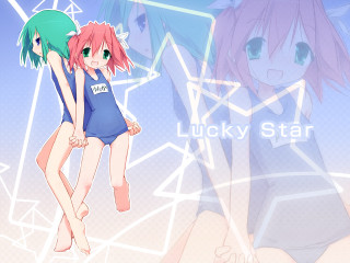 Pink hair green eyes anime 2 - stuckism free wallpaper for desktop