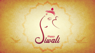 Happy diwali greeting gandap yellow - processed free wallpaper