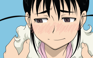 Ayako rokkaku giantess manga blackhair - a black outline free wallpaper