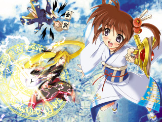 Baiōken eishun anime girls sword - a anime character free wallpaper