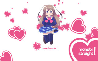 Chizuko yoshida valentine girl hearts - straight free wallpaper